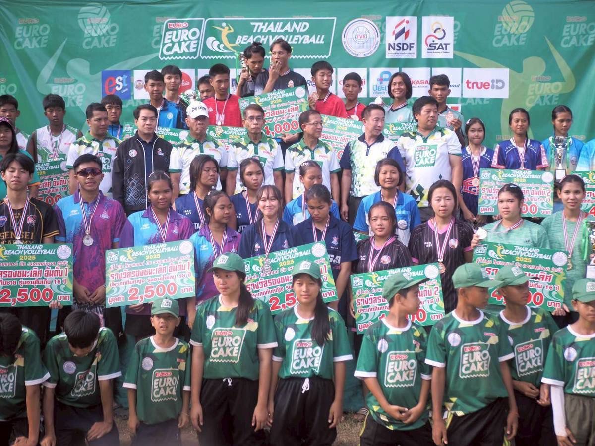 ปิดฉากวอลเลย์บอลชายหาด - ยูโร่เค้ก โซนเหนือ เตรียมคัดเลือกต่อภาคกลาง