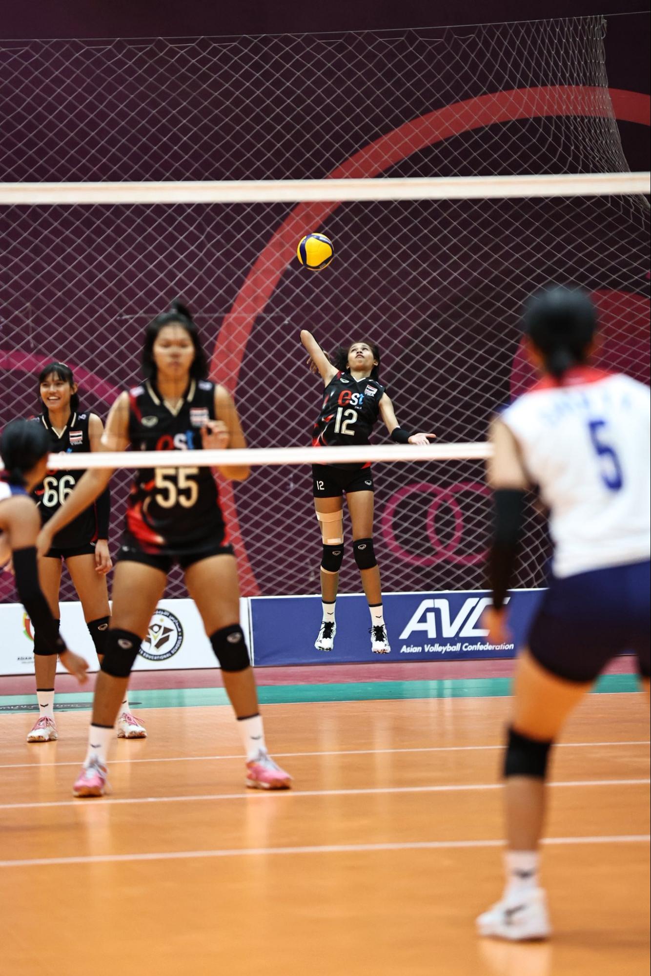ตบสาวไทย - พ่าย ไต้หวัน รั้งอันดับ 2 กลุ่ม เข้ารอบศึกชิงแชมป์เอเชีย
