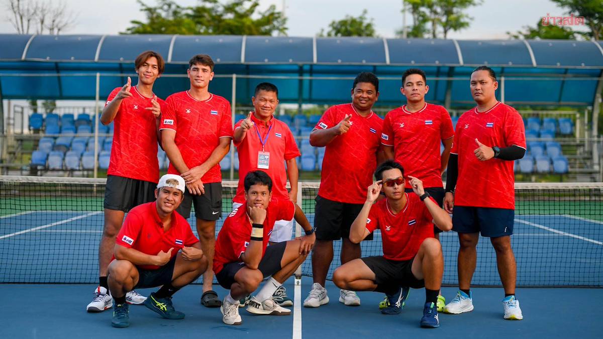 เทนนิสไทย - ตั้งเป้าคว้า 4 เหรียญทองซีเกมส์ กษิดิศ หวังปลดล็อกแชมป์ชายเดี่ยว