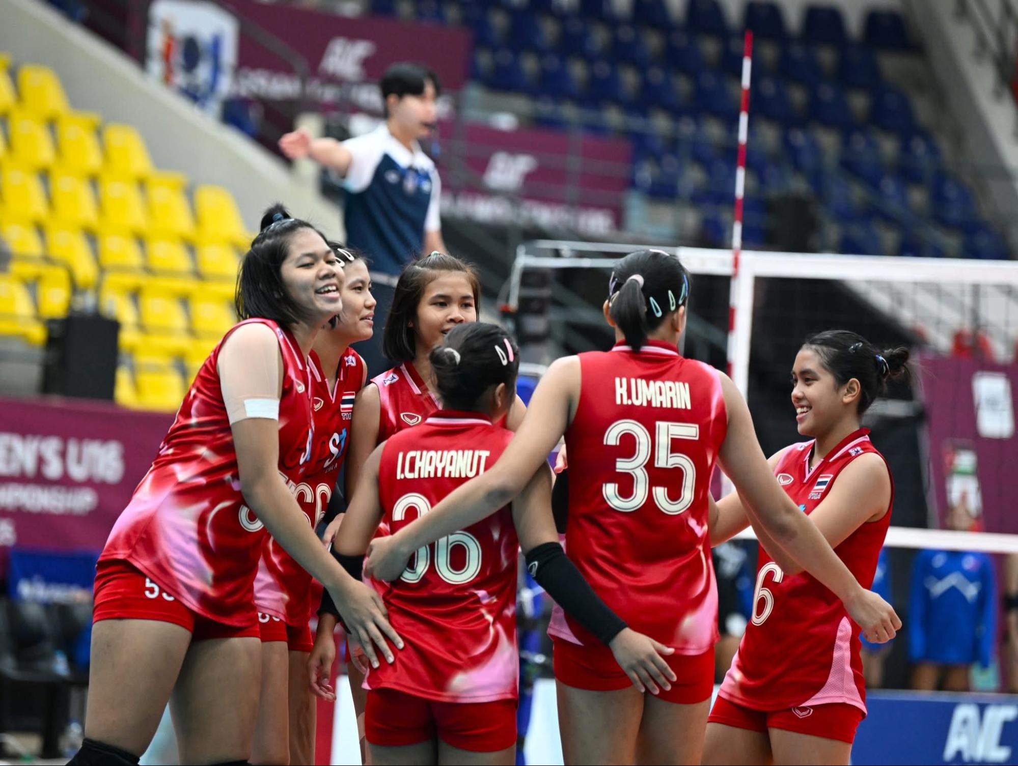 ตบสาว ยู16 ไทย - ยังได้ไปชิงแชมป์โลก ยู17 ที่ชิลี แม้จบอันดับ 6 ชิงแชมป์เอเชีย