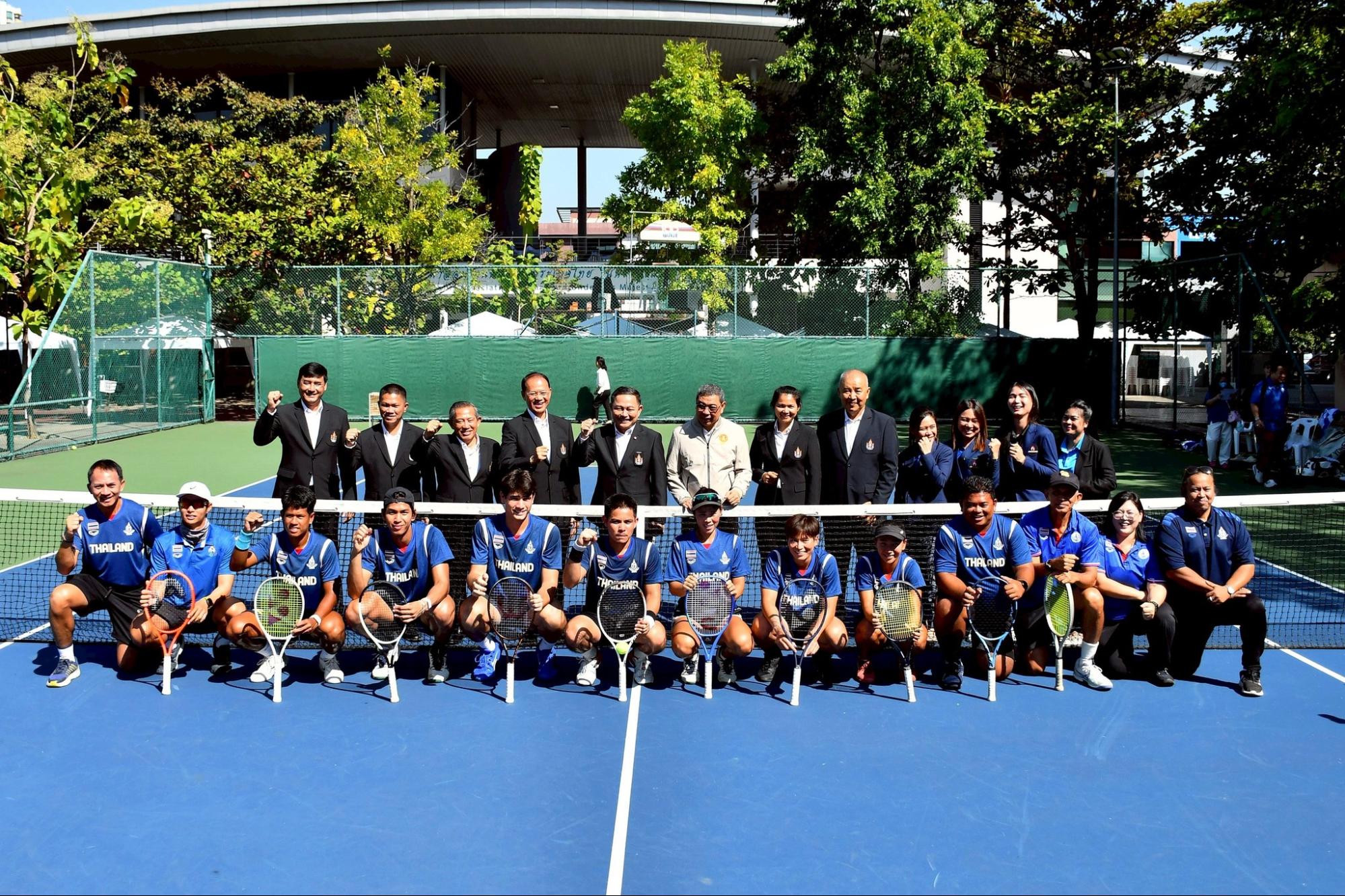 ทัพเทนนิสไทย - ลั่นกลองรบสู้ศึกซีเกมส์ วางเป้าหมายโกย 4 ทอง