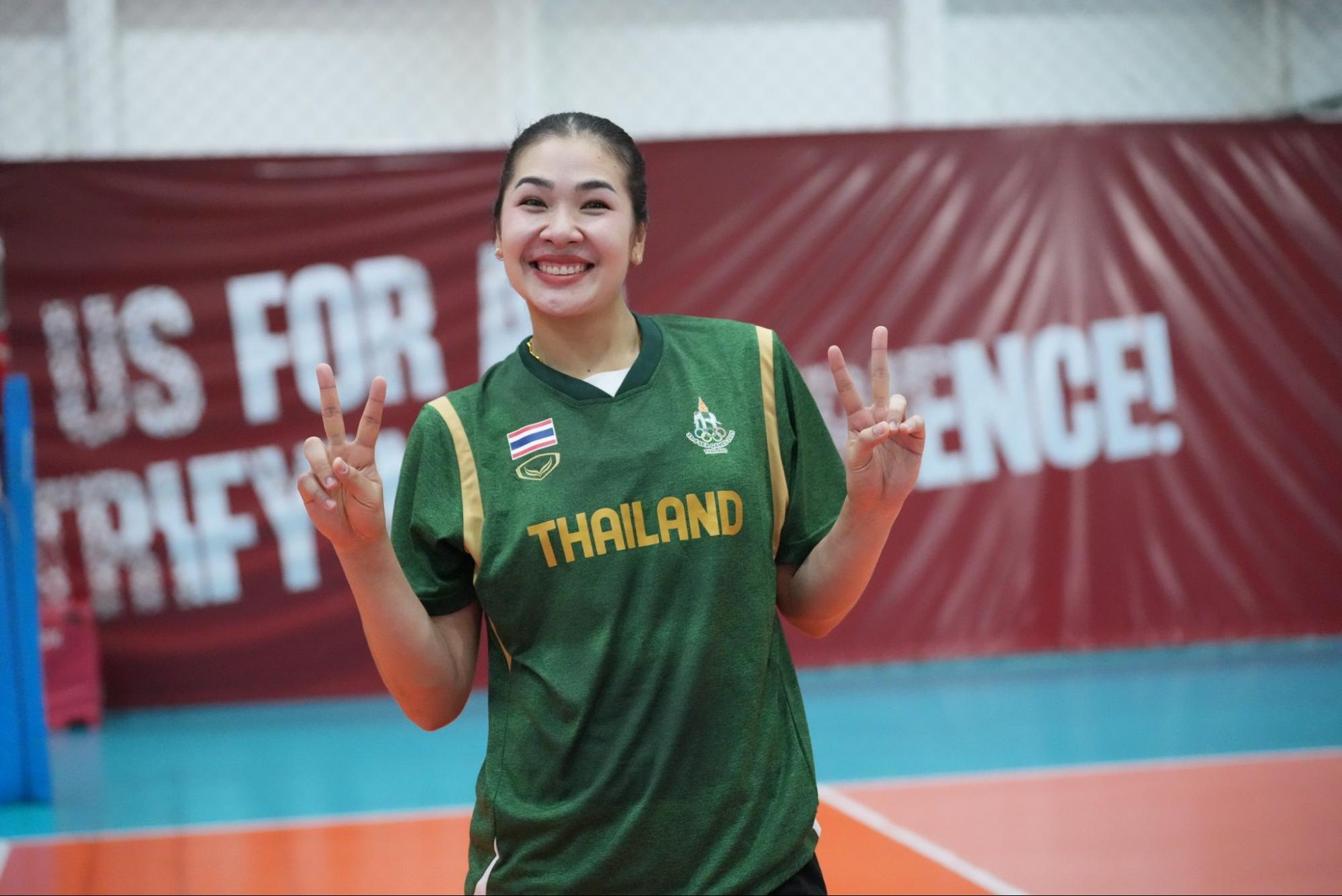 ออมสิน ศศิภาพร - สุดมั่นใจลั่นพาตบสาวไทย ป้องกันแชมป์ ในซีเกมส์ ครั้งแรกของตัวเอง