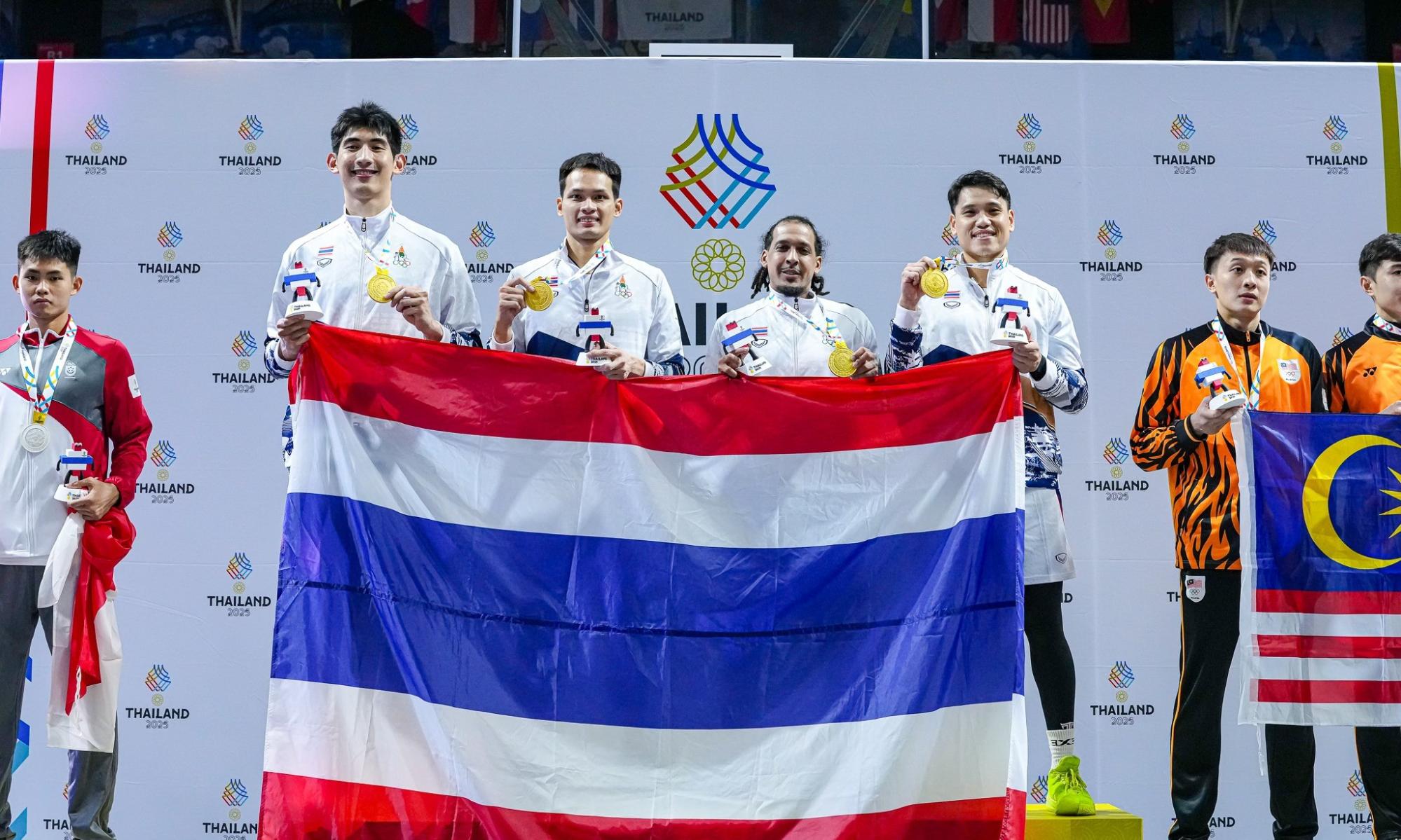 บาสไทย 3X3 - อัด สิงคโปร์ คว้าเหรียญทอง ซีเกมส์ 2025