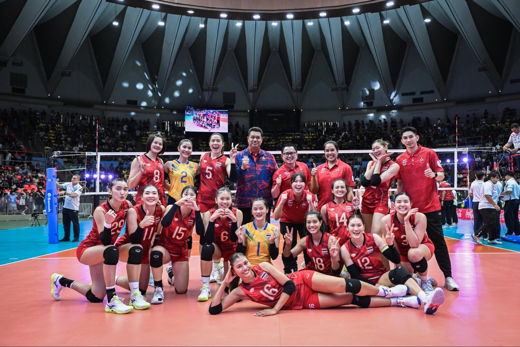 วอลเลย์บอลหญิงไทย - ไล่อัด อินโดนีเซีย ลิ่วชิงซีเกมส์ ลุ้นแชมป์สมัย 17