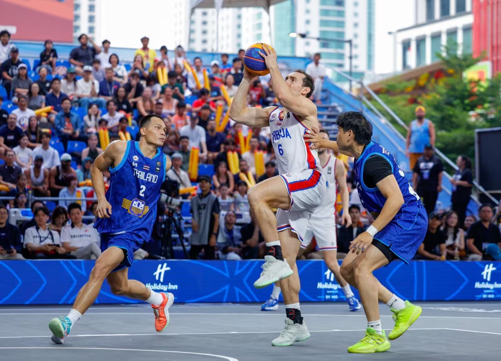ทีมชาติไทย - ประเดิมพ่ายทั้งชาย-หญิงบาส ฟีบ้า ทรีเอ็กซ์ทรี