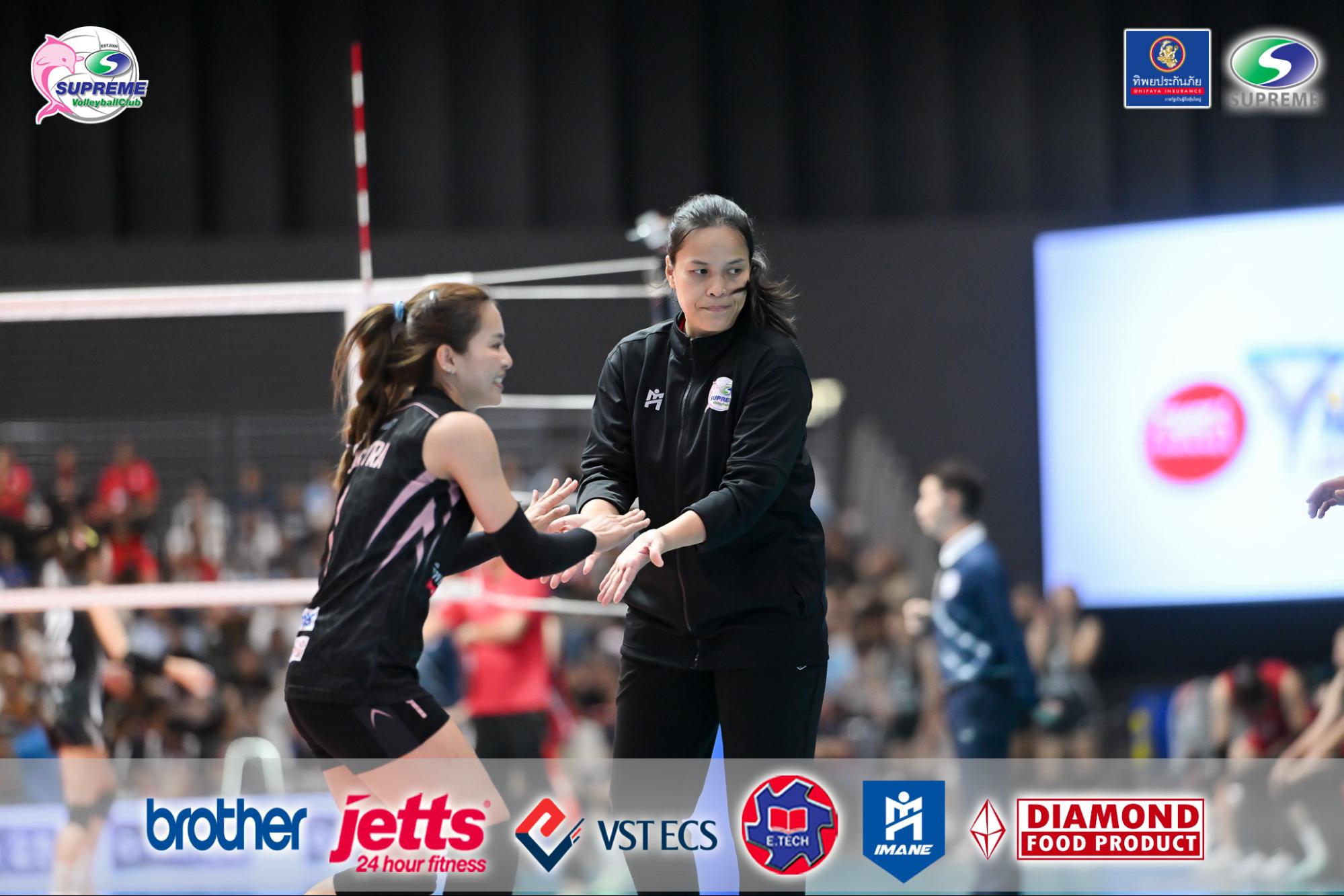 โค้ชกิ๊ฟ - โอด สุพรีม ไร้งบดึงต่างชาติช่วยสู้ศึกวอลเลย์บอลสโมสรเอเชีย