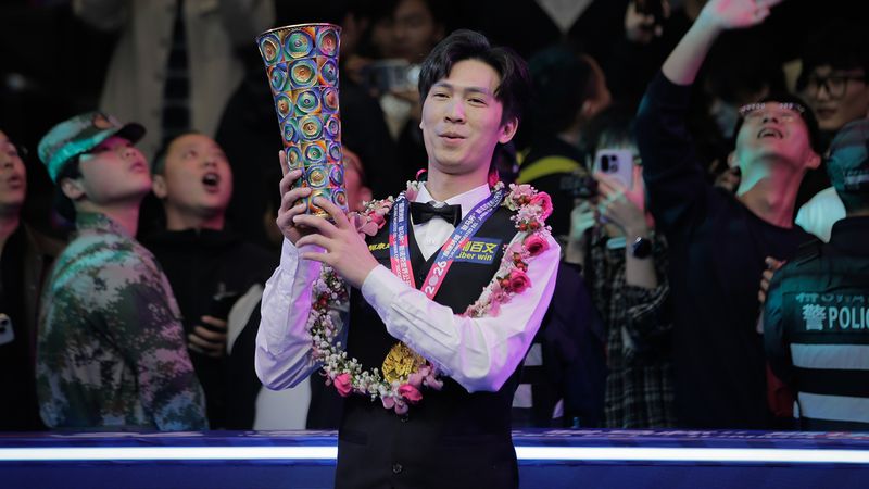 เอฟวัน - ผงาดคว้ารางวัลนักสนุ้กเกอร์ยอดเยี่ยม WPBSA ประจำเดือน มีนาคม