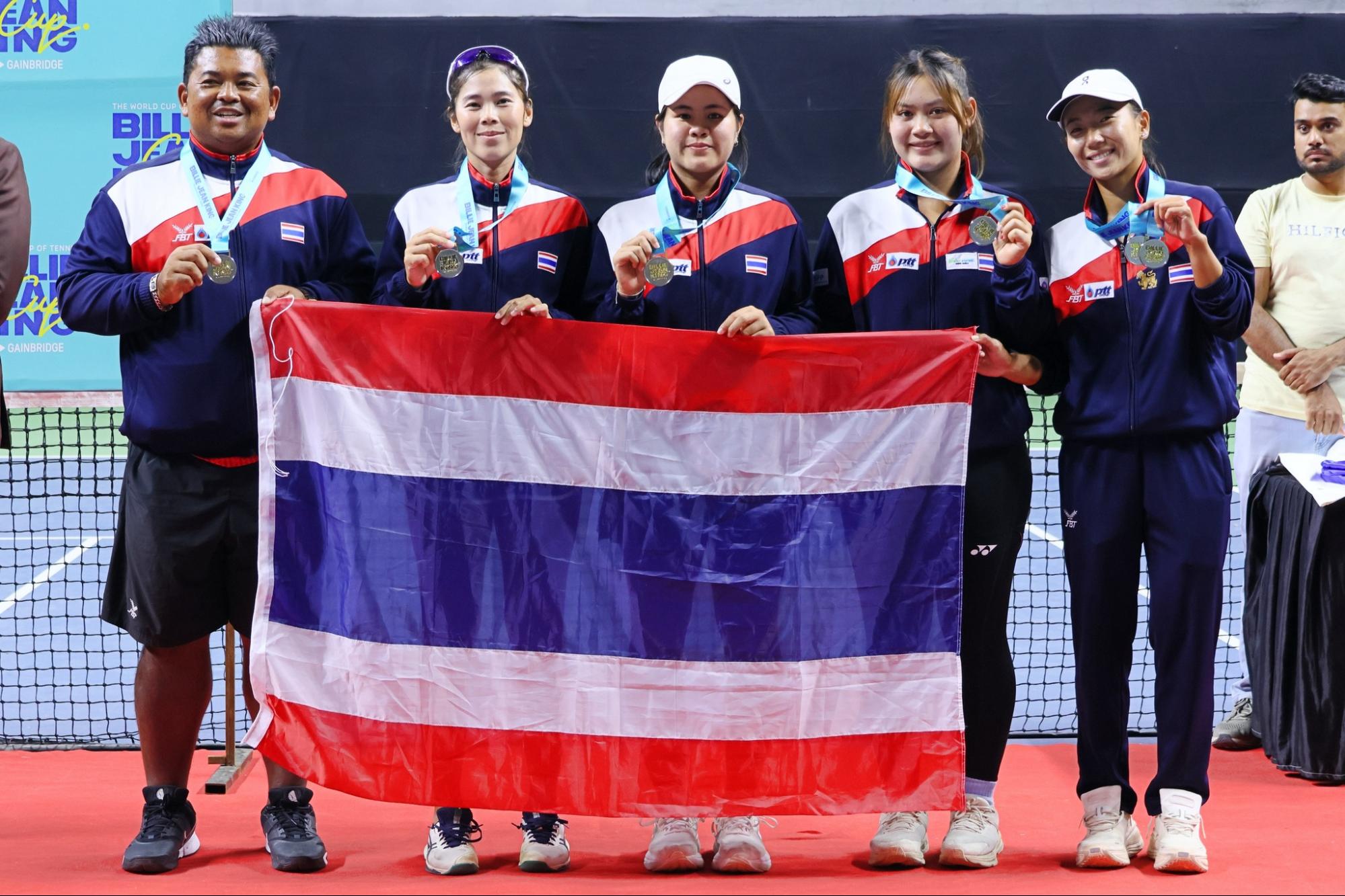 เทนนิสไทย - ทำได้คว้าตั๋วเพลย์ออฟ บิลลี จีน คิง คัพ รอบ 12 ปี