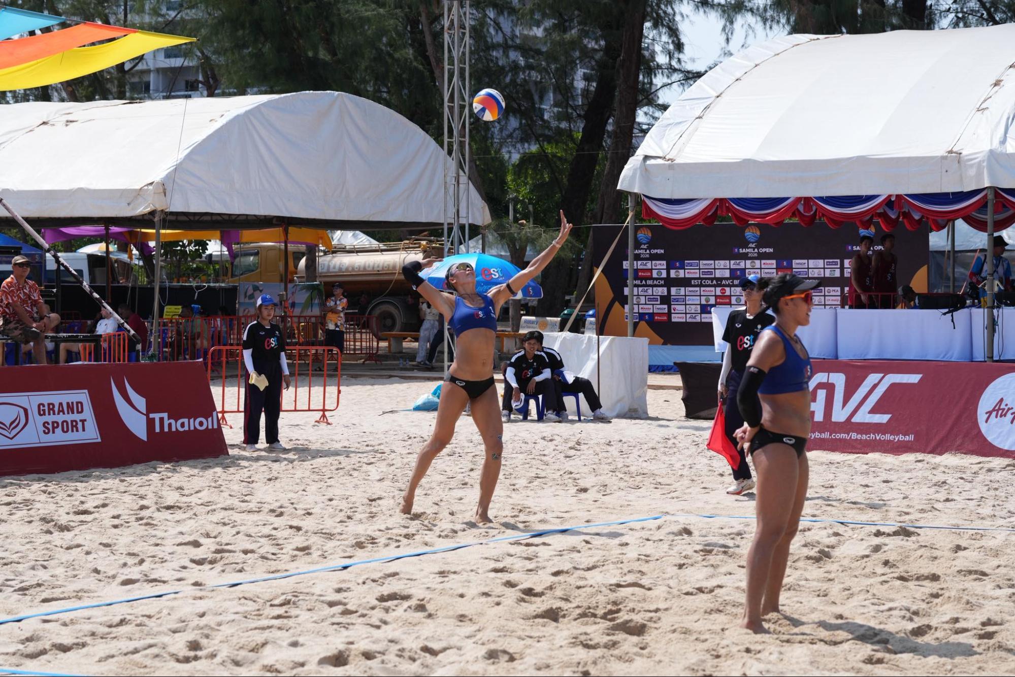 ตบชายหาดไทย - พาเหรดเก็บชัย ศึกวอลเลย์บอลชายหาด สมิหลา โอเพ่น
