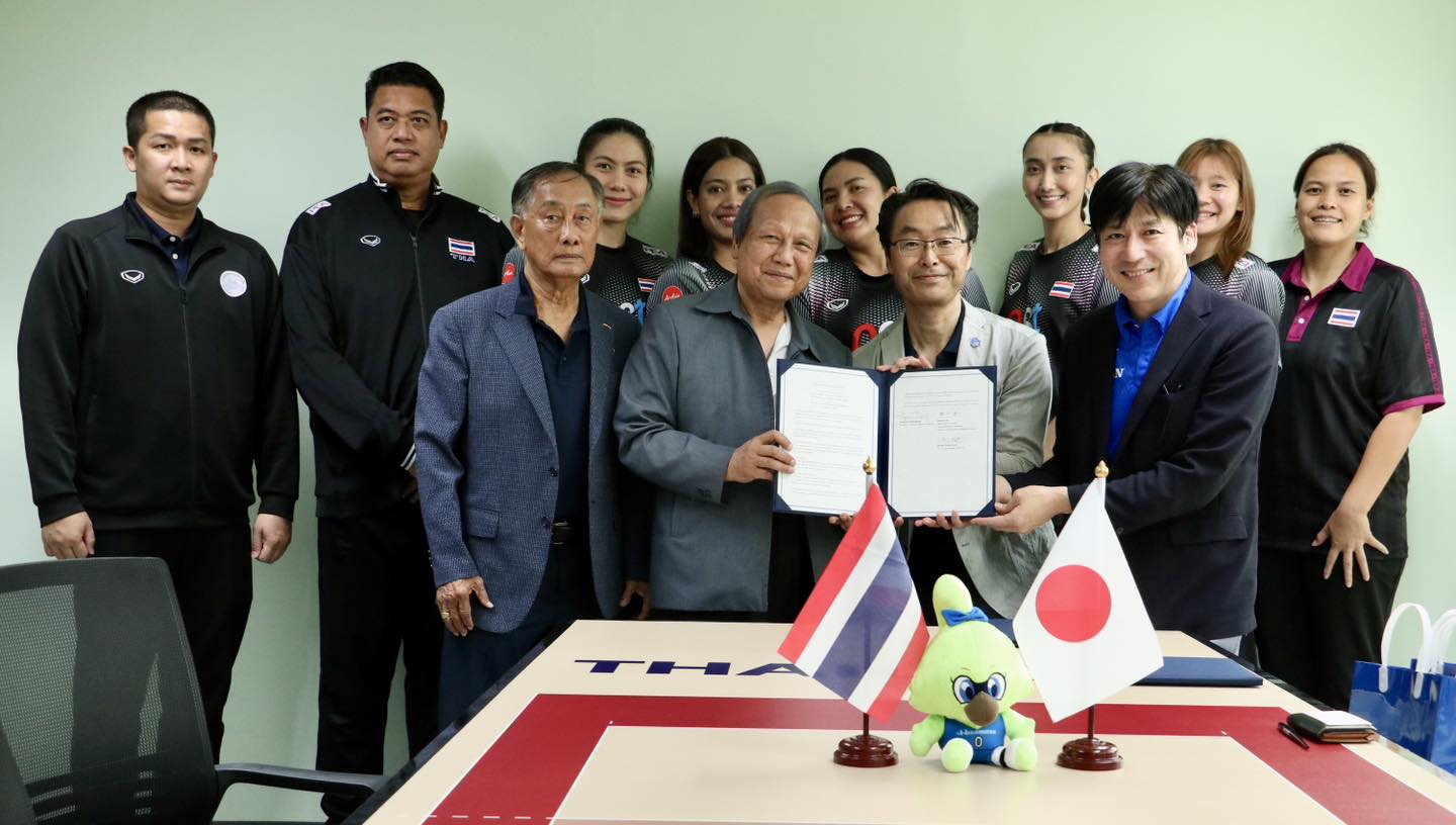 สมาคมวอลเลย์บอลไทย - จับมือซากะ สโมสรดังญี่ปุ่น เตรียมเก็บตัวลุยเอเชียนเกมส์ 2026