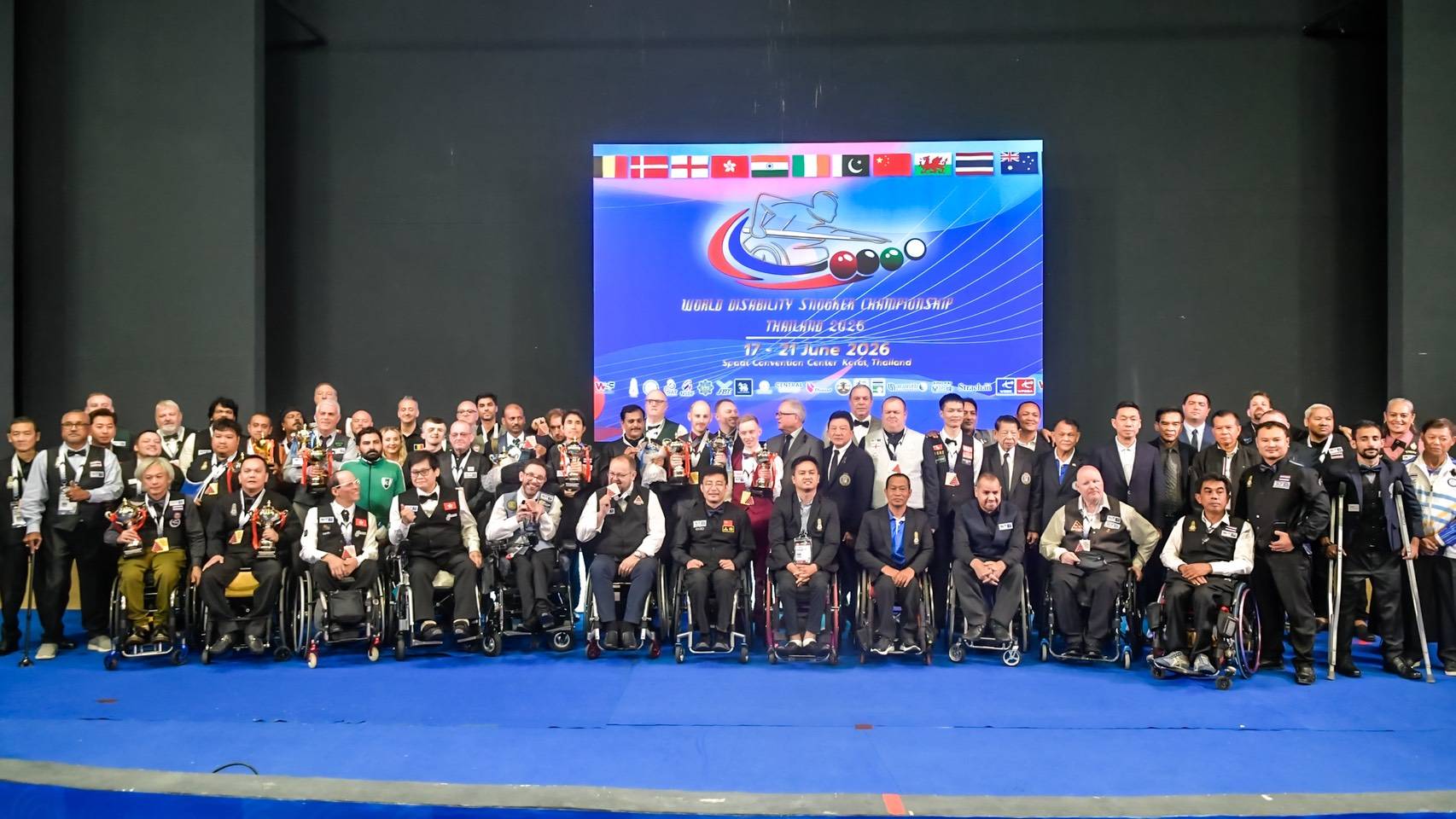 สมาคมบิลเลียดฯ - ร่วมยินดีและมอบรางวัลสอยคิวคนพิการไทย หลังคว้า 4 แชมป์โลก