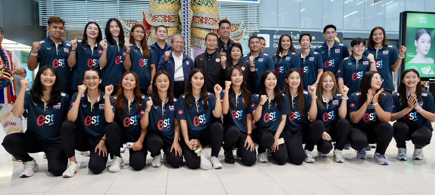 วอลเลย์บอลหญิงไทย - ลัดฟ้าไป จีน เตรียมลุยศึก เนชันส์ ลีก สัปดาห์แรก