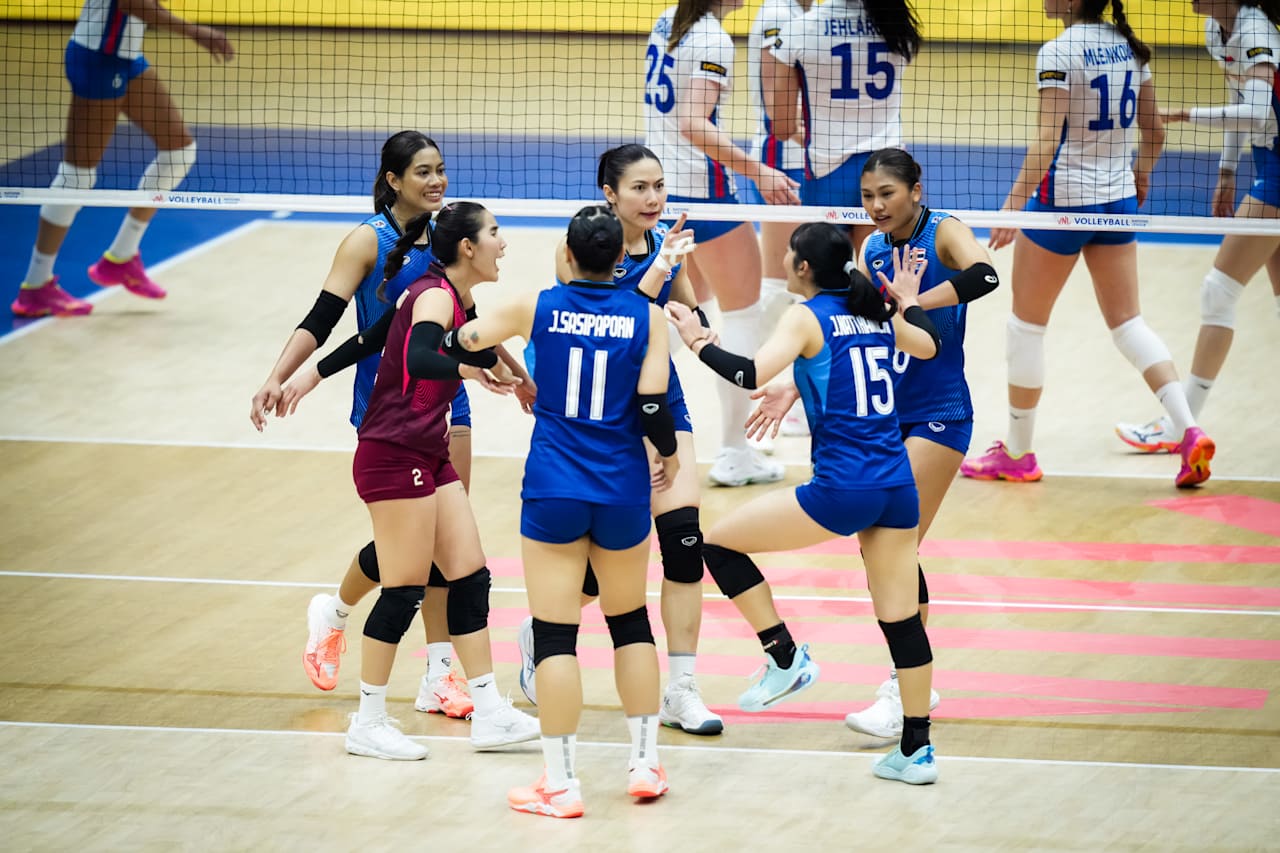 วอลเลย์บอลหญิงไทย - พ่าย เช็ก ส่งท้ายวีกแรก โค้ชอ๊อต กระตุ้นตบสาวถือเป็นบทเรียน
