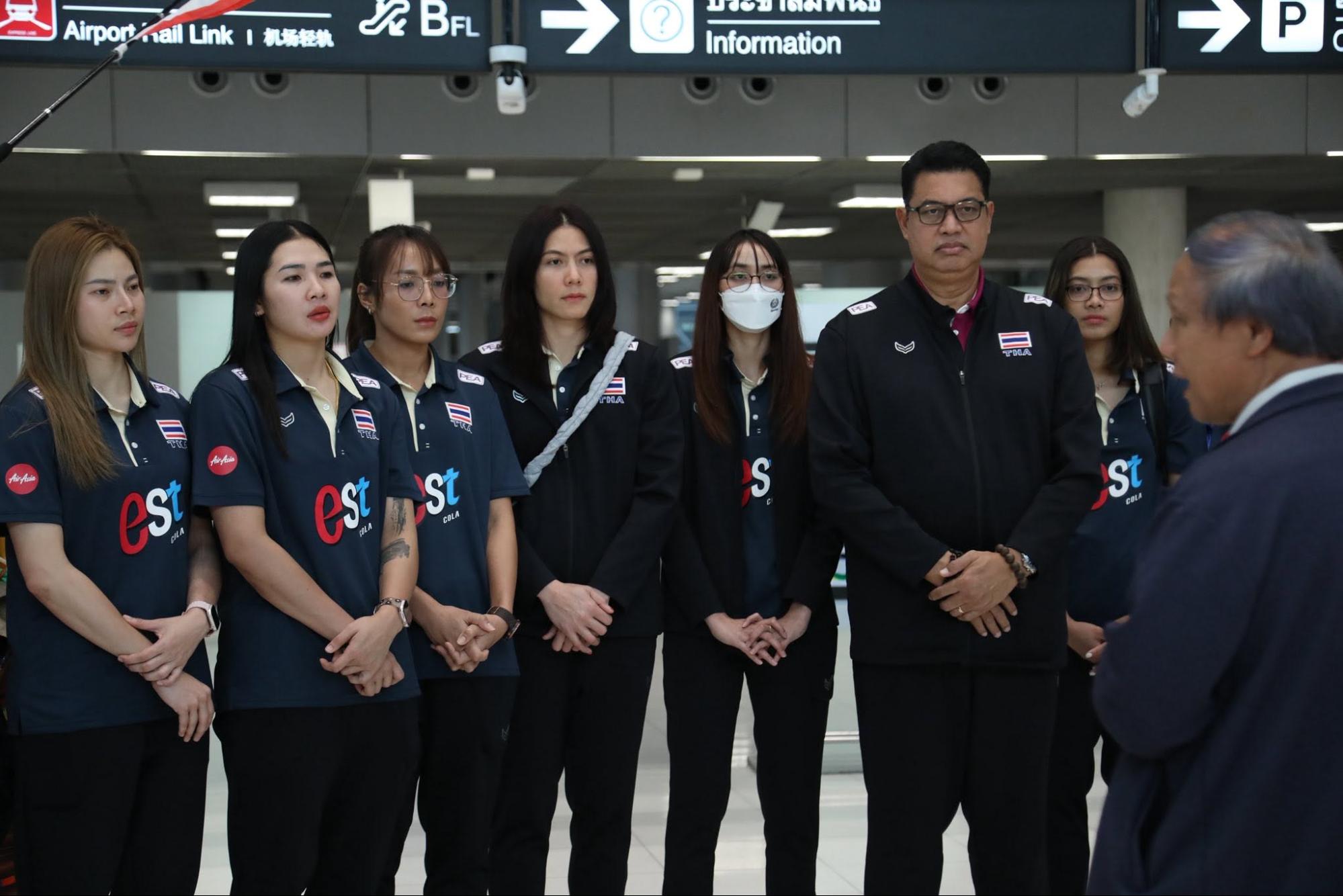 วอลเลย์บอลหญิงไทย - กลับถึงบ้าน โค้ชอ๊อต มองแง่ดีได้มา 1 แต้ม เตรียมลุยสัปดาห์ 2