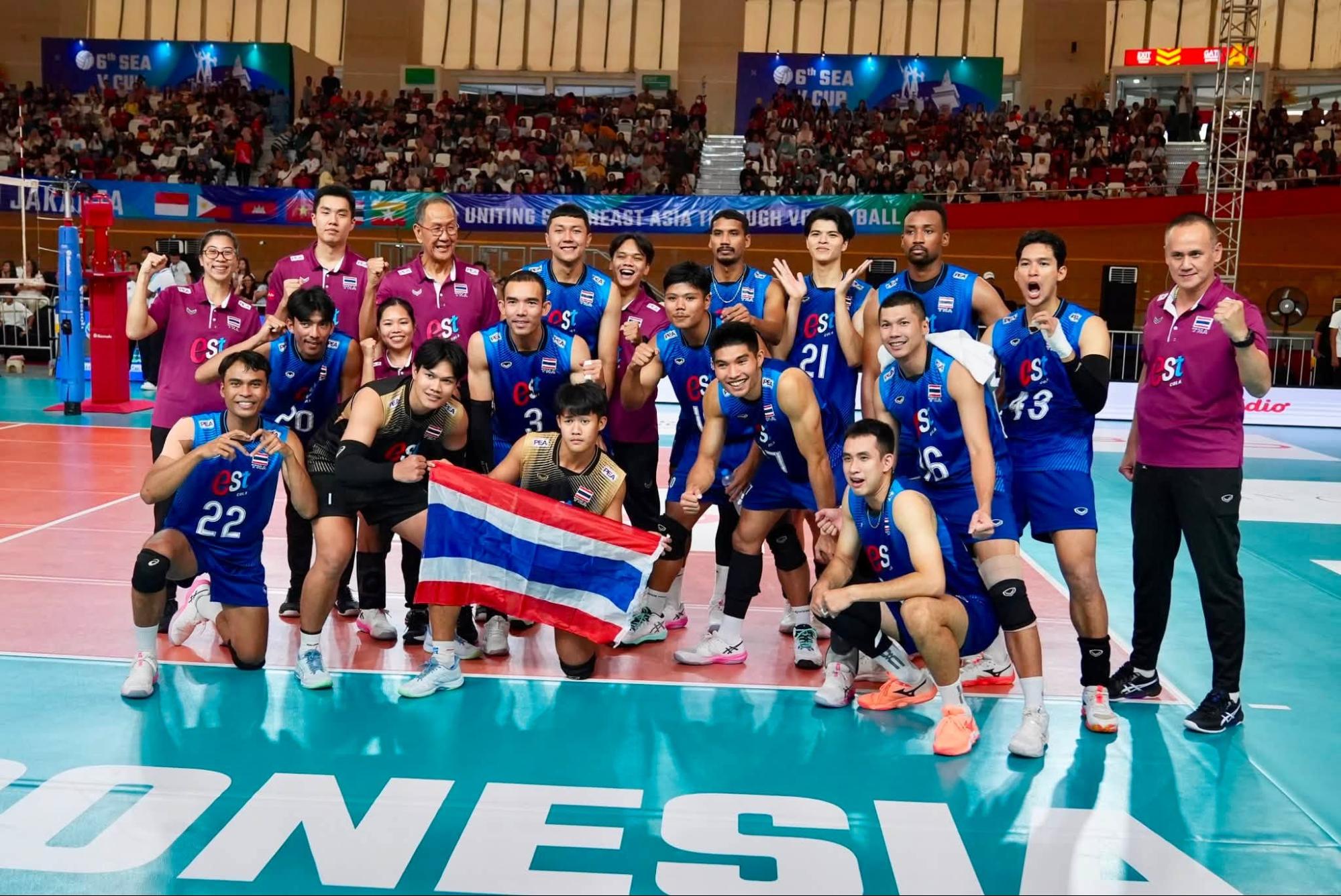 ตบหนุ่มไทย - ล้างตาสำเร็จอัดกัมพูชา ทะยานเข้าชิงศึก SEA V Cup 2026 สัปดาห์ที่ 2