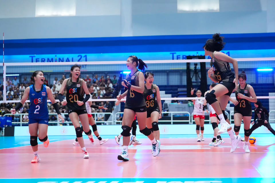 วอลเลย์บอลหญิงไทย - ทุบ อินโดนีเซีย ทะลุตัดเชือกศึกชิงแชมป์เอเชีย อายุไม่เกิน 18 ปี