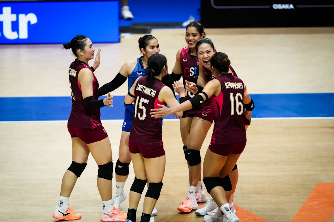 ตบสาวไทย - โค่น บราซิล ในรอบ 9 ปี การันตีรอดตกชั้น เนลชันส์ ลีก 2026