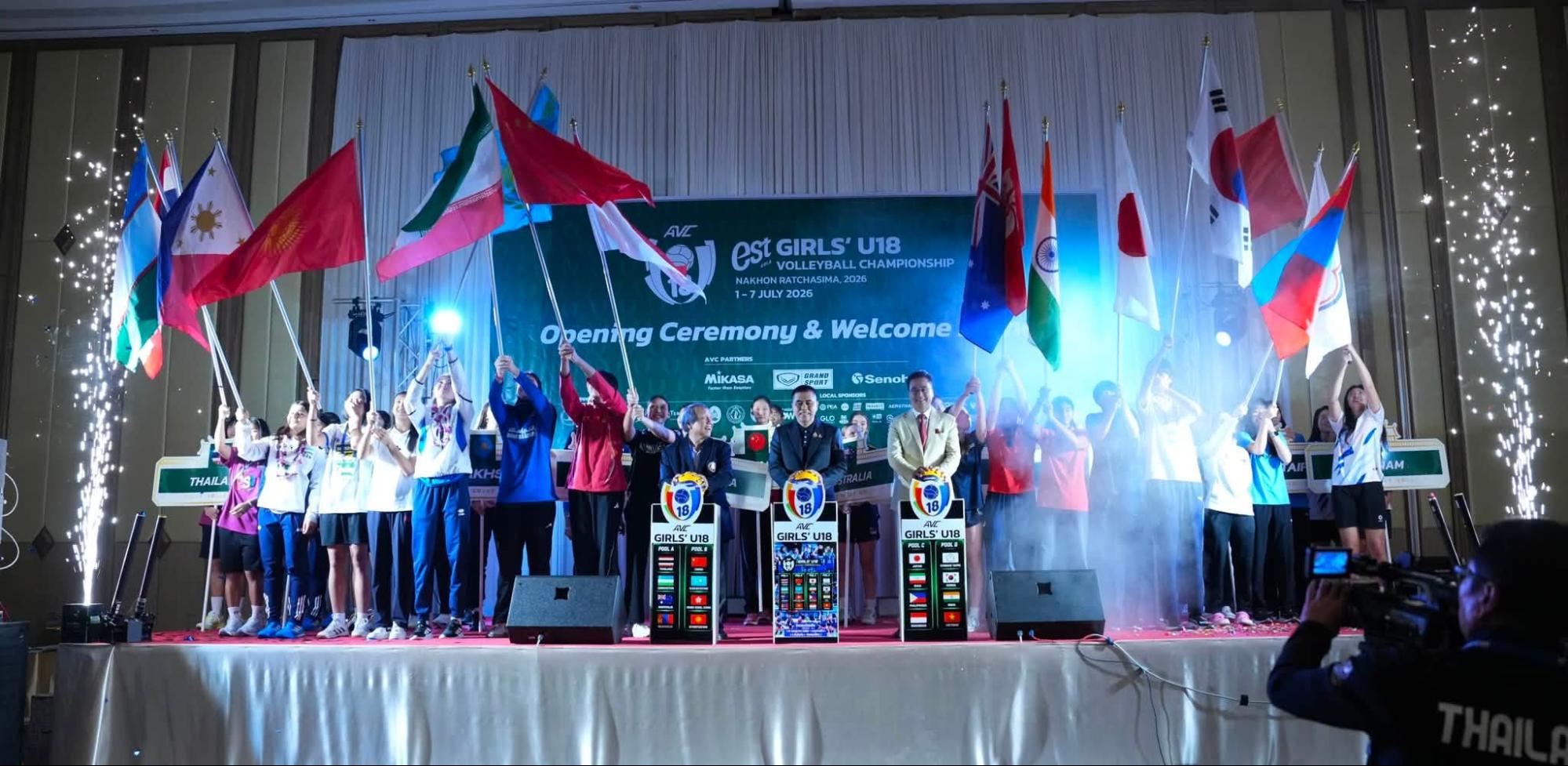 ศึกวอลเลย์บอล 18 ปี เอเชีย - เปิดฉาก ตบสาวไทย เตรียมประเดิมดวล มองโกเลีย